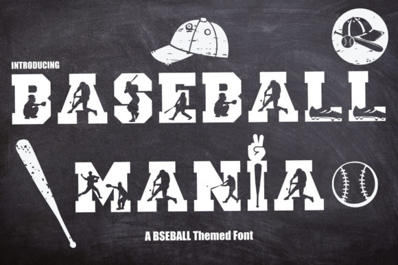 Baseball Mania: A Bold Typeface for Authentic Brand Identity