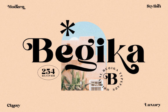 Begika: The Bold Serif Font That Transforms Small Business Branding