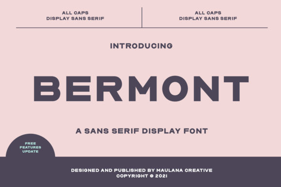 Bermont: The Bold Sans Serif Font That Elevates Small Business Branding