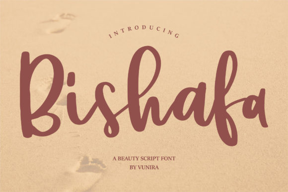 Bishafa: The Handwritten Typeface That Transforms Campaign Visuals
