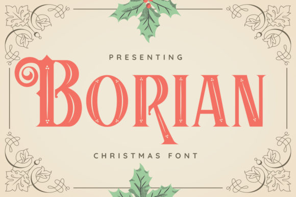 Borian: The Bold Serif Typeface That Elevates Campaign Design