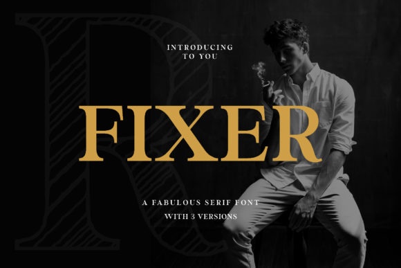 Fixer: The Bold Serif Font for Professional Small Business Branding