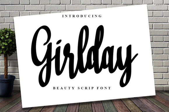Girlday: The Bold Handwritten Typeface for Creative Makers