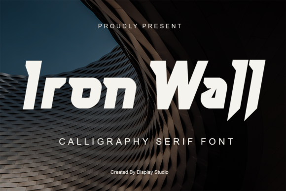 Iron Wall: A Bold Serif Font for Standout Brand Identity