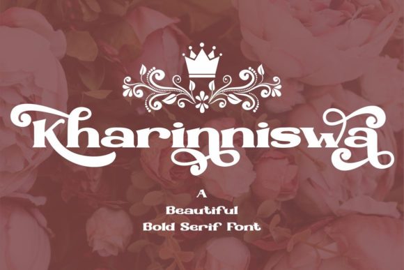 Kharinniswa: The Bold Serif Font for Standout Branding Projects