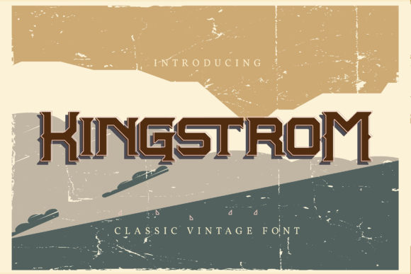 Kingstrom: The Bold Serif Font That Transforms Brand Identity