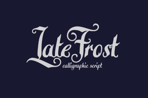 Late Frost: The Bold Handwritten Typeface for Confident Campaigns