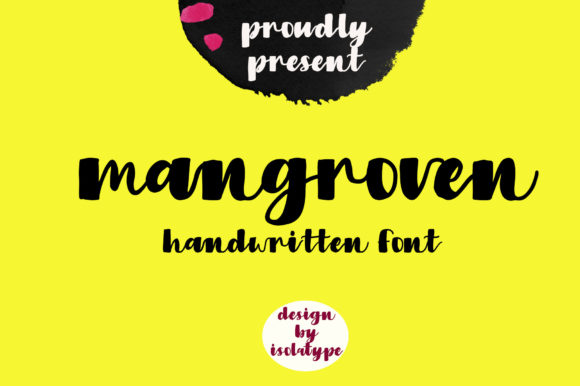 Mangroven: The Bold Handwritten Typeface for Modern Web Design