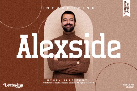 Meet Alexside: The Bold Slab Serif Typeface for Makers