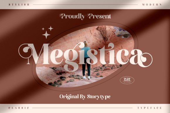 Megistica: The Bold Serif Font for Stronger Brand Identity