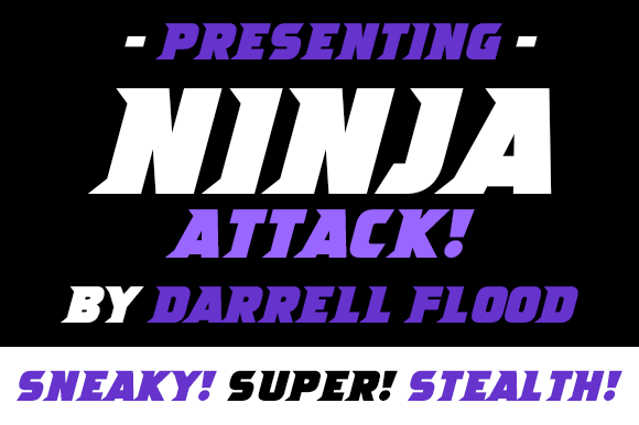 Ninja Attack: The Bold Serif Font That Transformed My Small Business Brand
