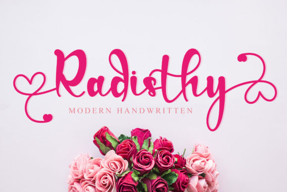Radisthy: The Bold Handwritten Typeface for Authentic Branding