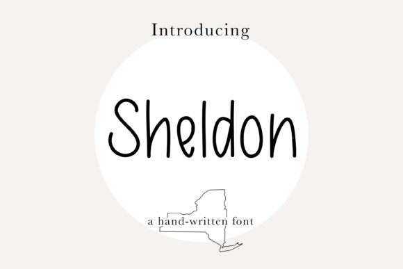 Sheldon: A Handwritten Sans Serif Font for Modern Editorial Design