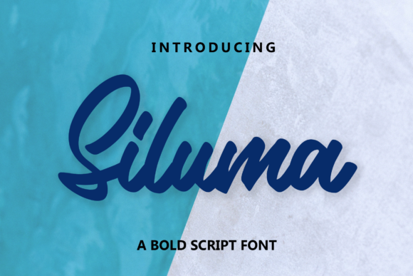 Siluma: The Bold Handwritten Font That Elevates Your Brand Identity