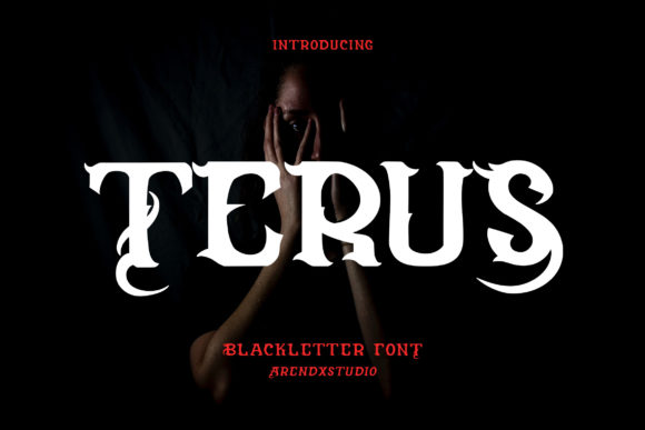 Terus: The Bold Blackletter Typeface for Standout Branding
