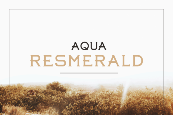 Why Aqua Resmerald Is the Perfect Serif Font for Editorial Design
